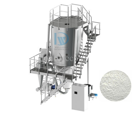 Macchina per essiccazione a spruzzo per latte in polvere industriale rispettosa dell'ambiente e a livello alimentare
