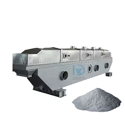 Alta Qualità ISO Certificato Electric Vibrating Fluid Bed Asciugatrice Asciugatura Alimenti Sale Tè Germe di mais Altri Ingredienti Nuova Condizione