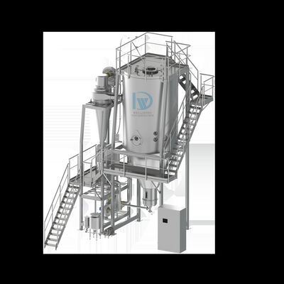 Asciugatrice a spruzzo per batterie di ossido di titanio di alluminio di zirconio ecologica e ad alta velocità