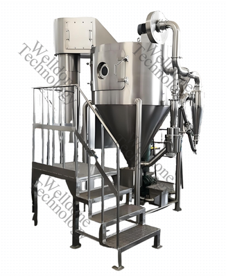 Essiccatore a spruzzo a risparmio energetico ed ecologico con efficienza di essiccazione del 70% per l'industria alimentare