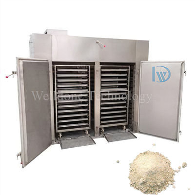Asciugatrice di vaschette GMP industriale / Forno di rivestimento in polvere / Macchina di circolazione dell' aria calda di cocco
