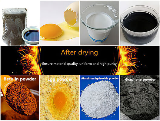 LPG-5 Lab Mini Low Temperature Vacuum Spray Dryer con capacità di 5 Lit e controllo della temperatura di 30~300°C per 1 kg/h di evaporazione