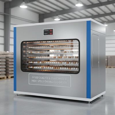 Asciugatrice per uova ad asciugatura ad alta velocità di buona qualità e personalizzata