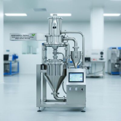 Macchina per l'essiccazione a spruzzo con atomizzatore ad alta velocità rispettosa dell'ambiente e a livello alimentare