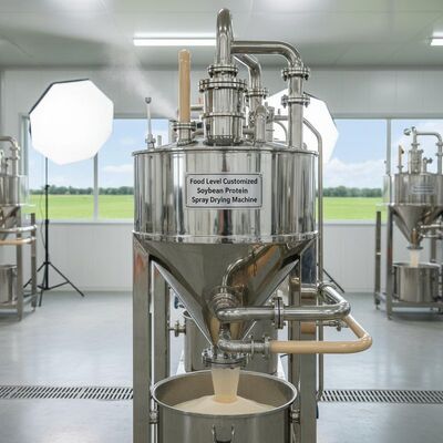 Macchina per l'essiccazione a spruzzo di proteine ​​di soia personalizzata a livello alimentare