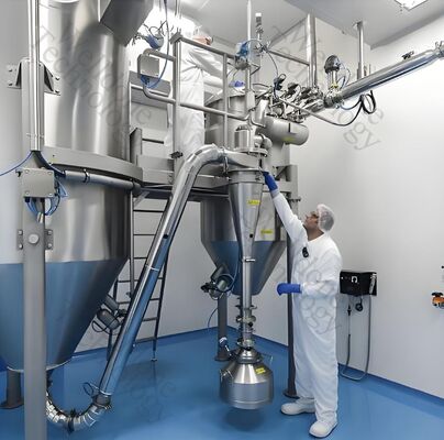 Essiccatore spray chimico farmaceutico per riscaldamento GPL a risparmio energetico e rispettoso dell'ambiente