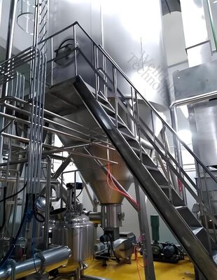 Materiale SUS304 per essiccatore a spruzzo ceramico ad alta velocità GPL rispettoso dell'ambiente e per uso alimentare