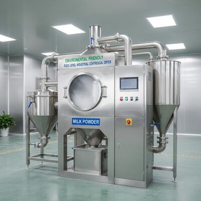 Latte in polvere centrifugo industriale automatico per uso alimentare rispettoso dell'ambiente e del livello alimentare