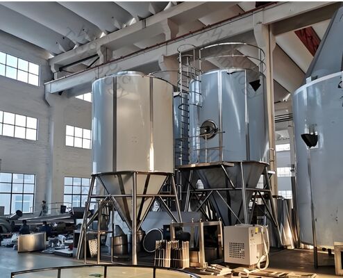 Essiccatore a spruzzo atomizzante telecomandato realizzato su misura e con grandi sconti nell'industria farmaceutica