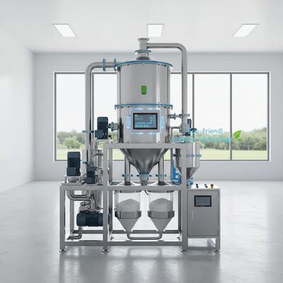 Asciugatrice a spruzzo per batterie di ossido di titanio di alluminio di zirconio ecologica e ad alta velocità