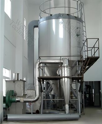 Risparmio energetico Ecosostenibile SUS316L asciugatrice a spruzzo per la produzione di polvere API