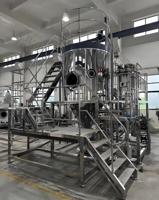 Asciugatrice a spruzzo centrifuga resistente alle esplosioni ad alta efficienza per detersivi in polvere