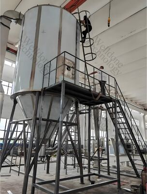 Asciugatrice a spruzzo centrifuga resistente alle esplosioni ad alta efficienza per detersivi in polvere
