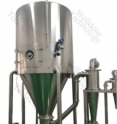 Essiccatore spray centrifugo automatico ad alta velocità a risparmio energetico e rispettoso dell'ambiente