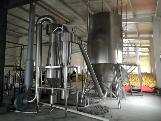 Essiccatore a spruzzo a risparmio energetico ed ecologico con efficienza di essiccazione del 70% per l'industria alimentare