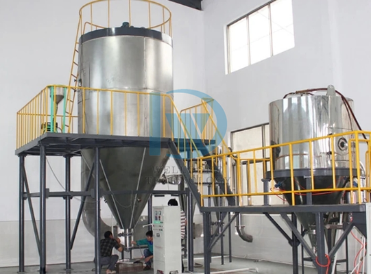 Macchina per essiccazione a spruzzo industriale in resina di urea formaldeide a risparmio energetico e rispettosa dell'ambiente