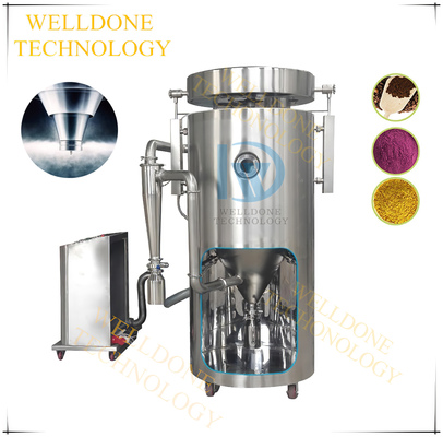 LPG-5 Lab Mini Low Temperature Vacuum Spray Dryer con capacità di 5 Lit e controllo della temperatura di 30~300°C per 1 kg/h di evaporazione