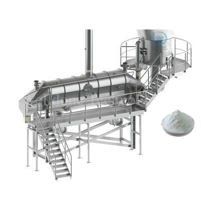 Asciugatrice per letti a fluido a vibrazione continua automatica della serie ZLG certificata CE di alta qualità