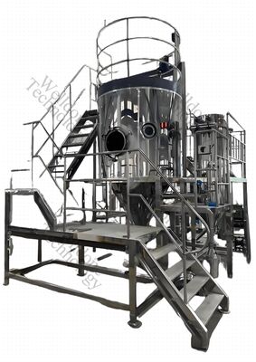 Macchina per l'essiccazione a spruzzo di potassio per caffè a risparmio energetico e rispettosa dell'ambiente, a prova di esplosione