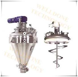 Essiccatore sottovuoto agitato conico ZXHG per acido citrico / destrina / materiali per batterie ternarie