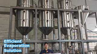 Evaporatore di vuoto