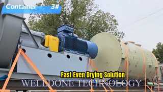 Essiccatore a letto fluido per briciole di pane salato ad asciugatura rapida