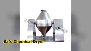 Essiccatore sottovuoto sicuro per polveri chimiche SUS304